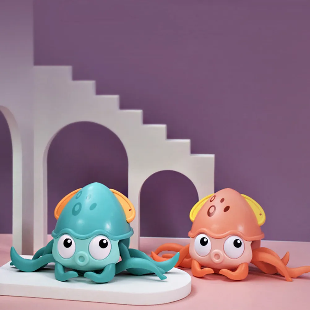 Floating Octopus Bath Toy for Toddlers Color Shape Recognition Hands On Learning Water Play