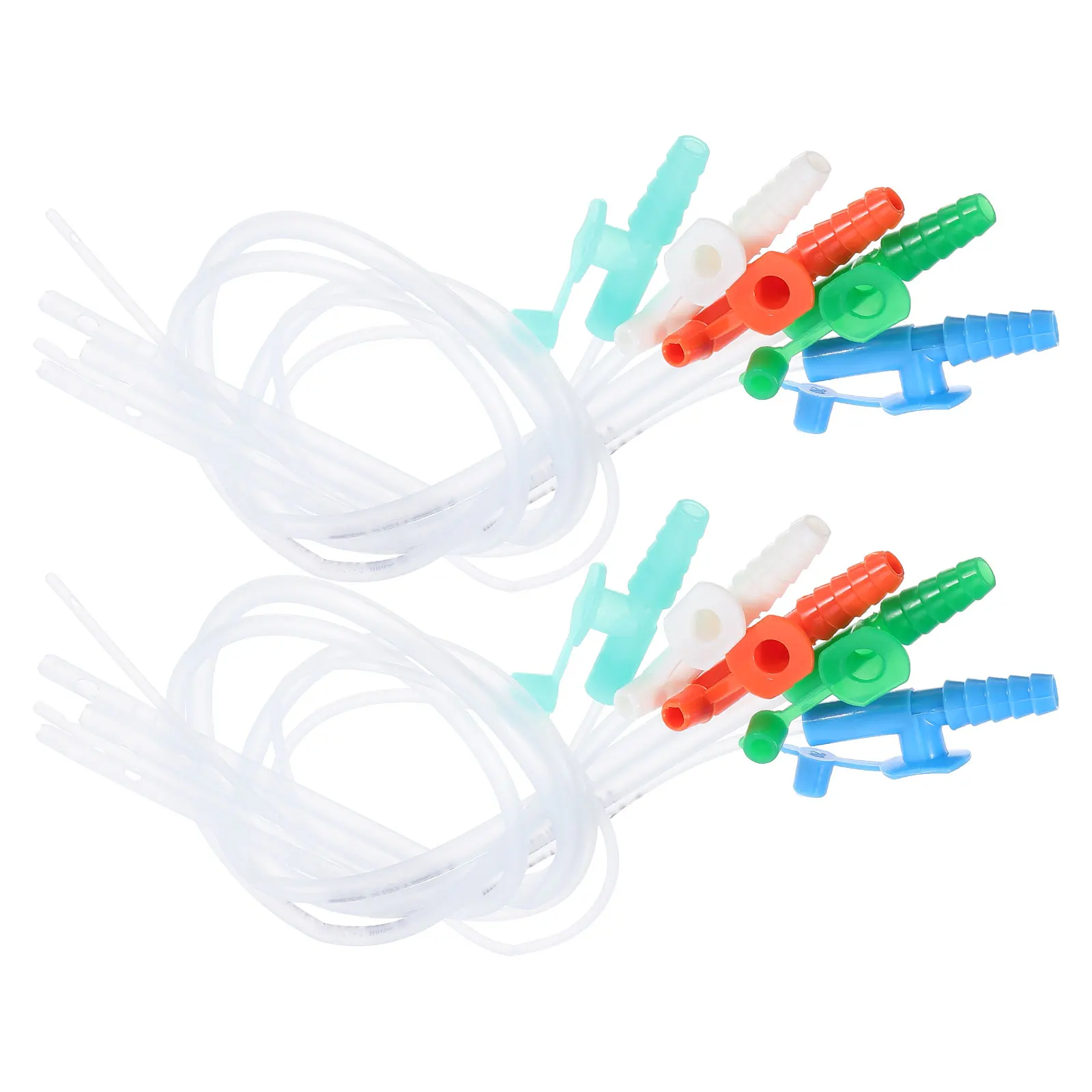 10pcs Disposable Closed Suction Tubes Adult Child Use Silicone Suction Catheter Safety Confidence Use Remove Mucus ﻿2025 NEW