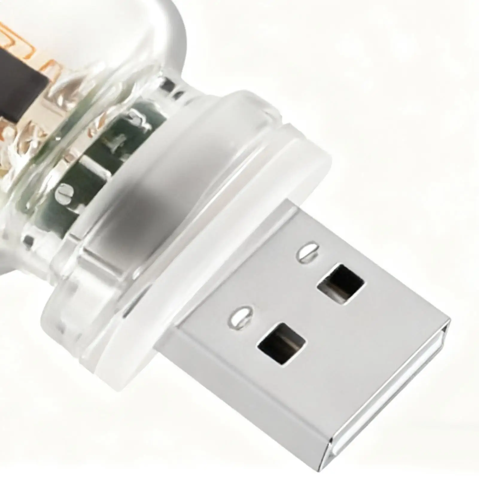 

USB Mood Light Glass Vintage Compact Lighting Car Mini LED Retro Light For Party Bedroom Camping Vehicle Automotive Indoor