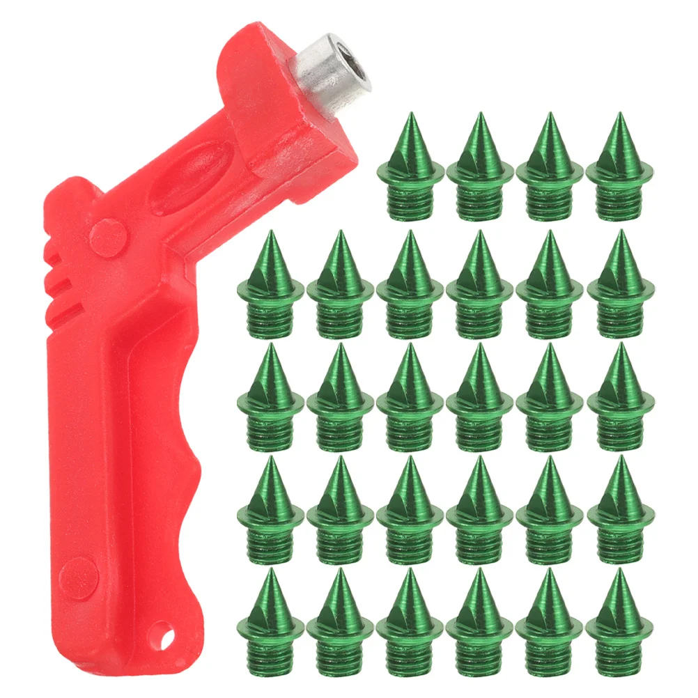 1 مجموعة الكربون سبايك وجع الصلب المسامير الرياضية الجري الانتقال الأحذية المعدنية استبدال المسامير قبضة مقاومة للاهتراء #6