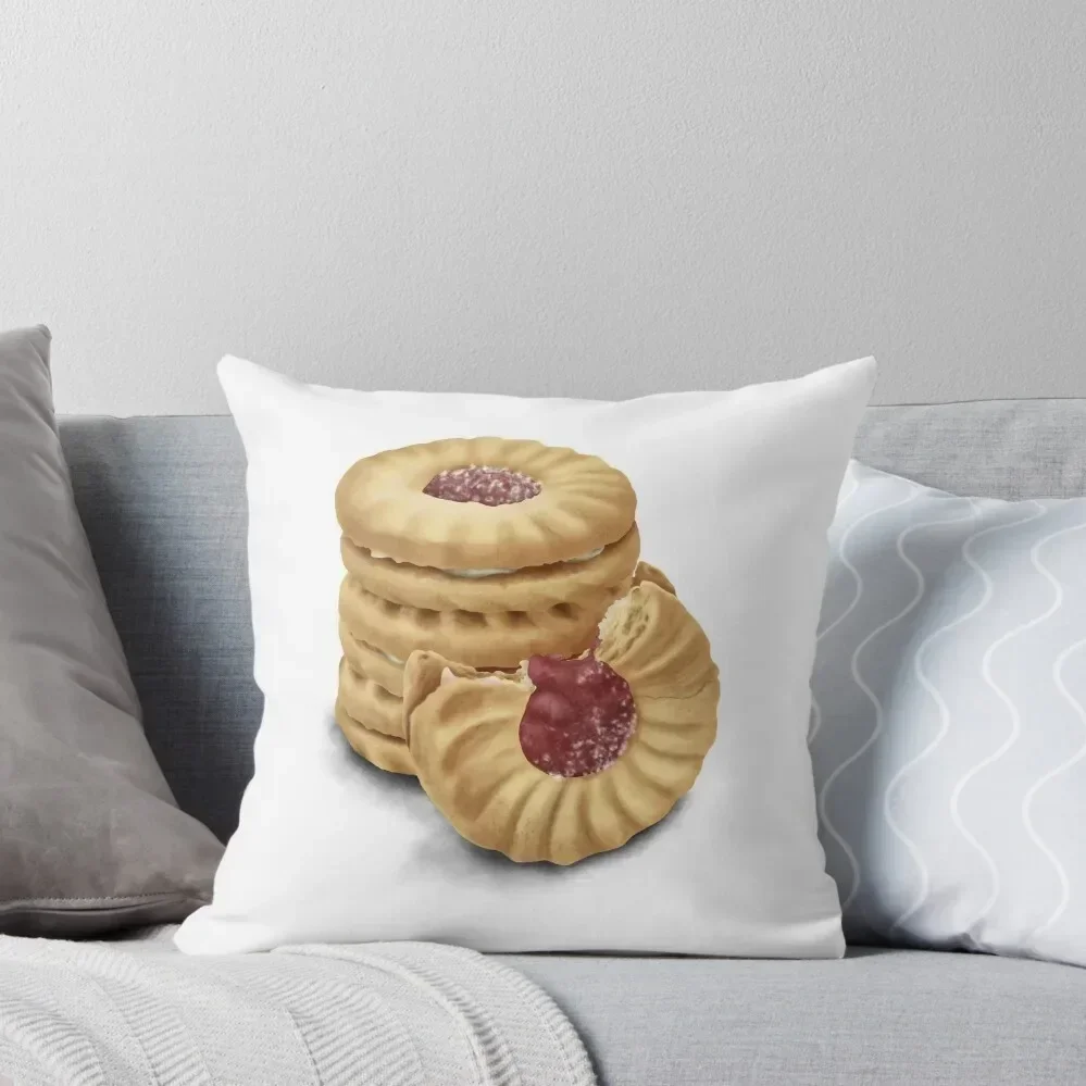 Jammie Dodger Stack Throw Pillow sleeping pillows Christmas Covers For Cushions Pillow Cases Decorative pillow