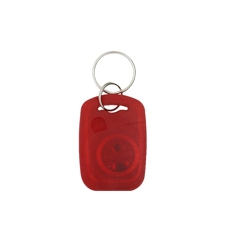 1Pcs Dual Chip Frequency 125khz T5577 writable Token Tags + 13.56MHZ UID S50 Changeable Re-writable Keyfob Keychain Copy Card