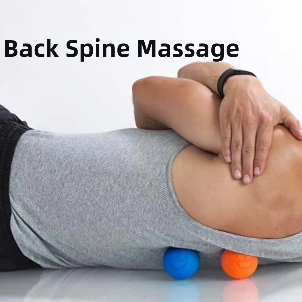 

Silicone Fascia Massage Ball Portable 6.35CM Plantar Exerciser Sphere Creative Fitness Accessories Muscle Relaxation Ball Waist