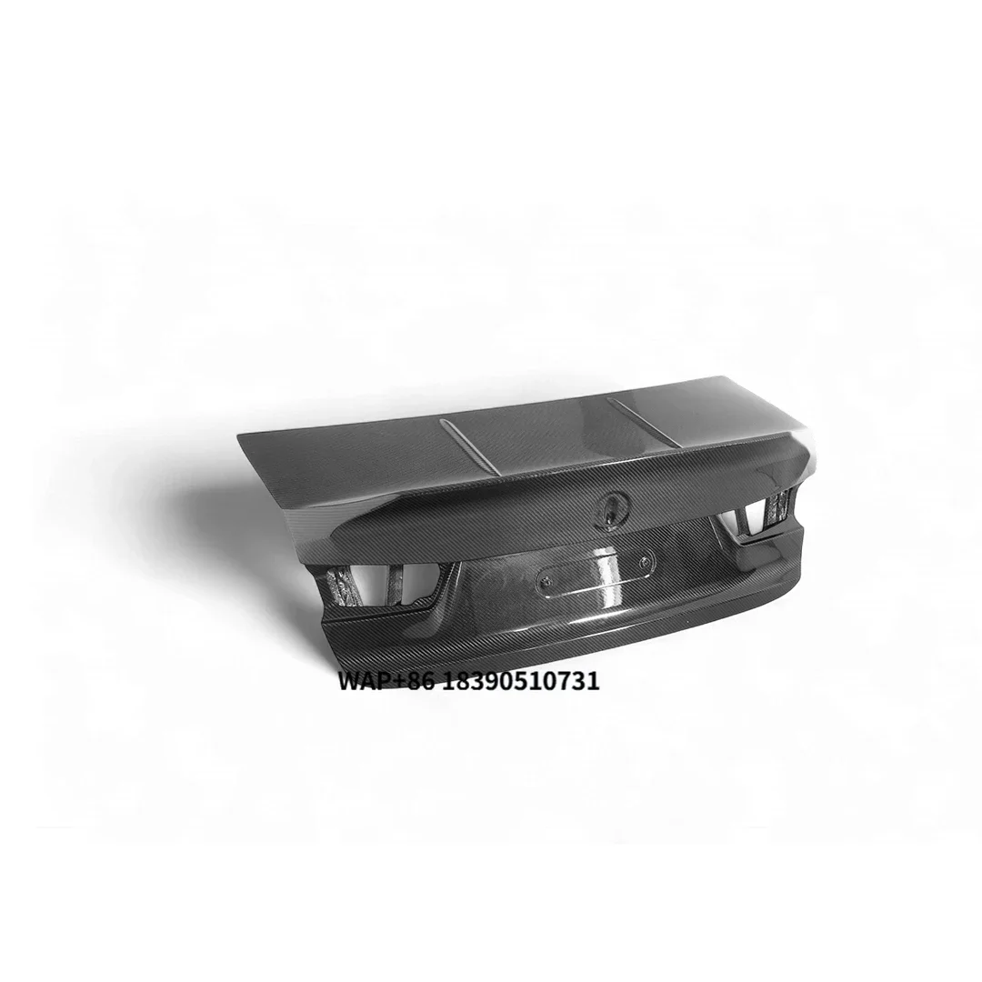 CSL Style Dry Wet Carbon Fiber Rear Trunk Boot Lid for  M3 G80 M4 G82