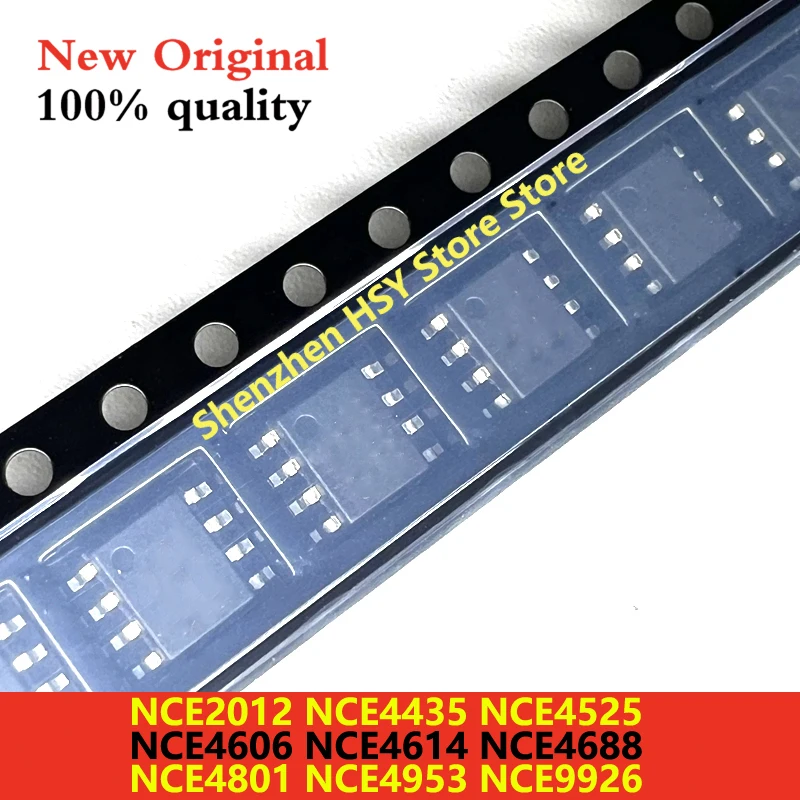 (10piece)100% New NCE2012 NCE4435 NCE4525 NCE4606 NCE4614 NCE4688 NCE4801 NCE4953 NCE9926 sop-8