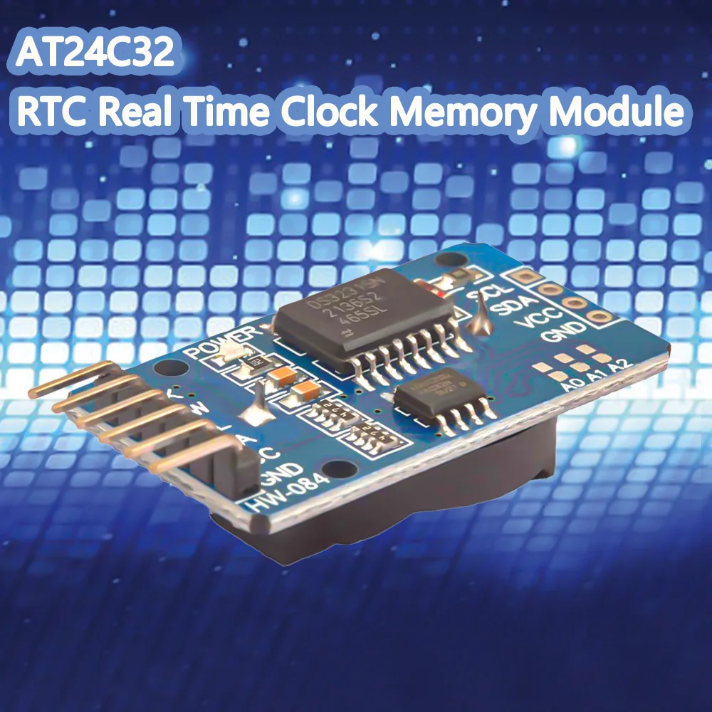 Módulo de reloj de precisión DS3231 AT24C32 IIC, módulo de memoria para Arduino