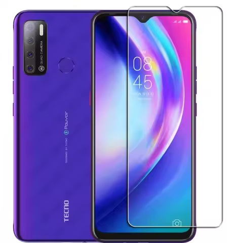Tempered Glass For Tecno Camon 12 15 Air Pro 16 S Pouvoir 4 Spark 3 5 6 Go POP 11 11S Protective Film Screen Protector