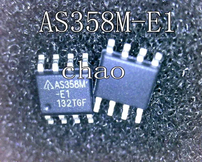 AS358M-E1 AS358M SOP8, 10pcs por lote