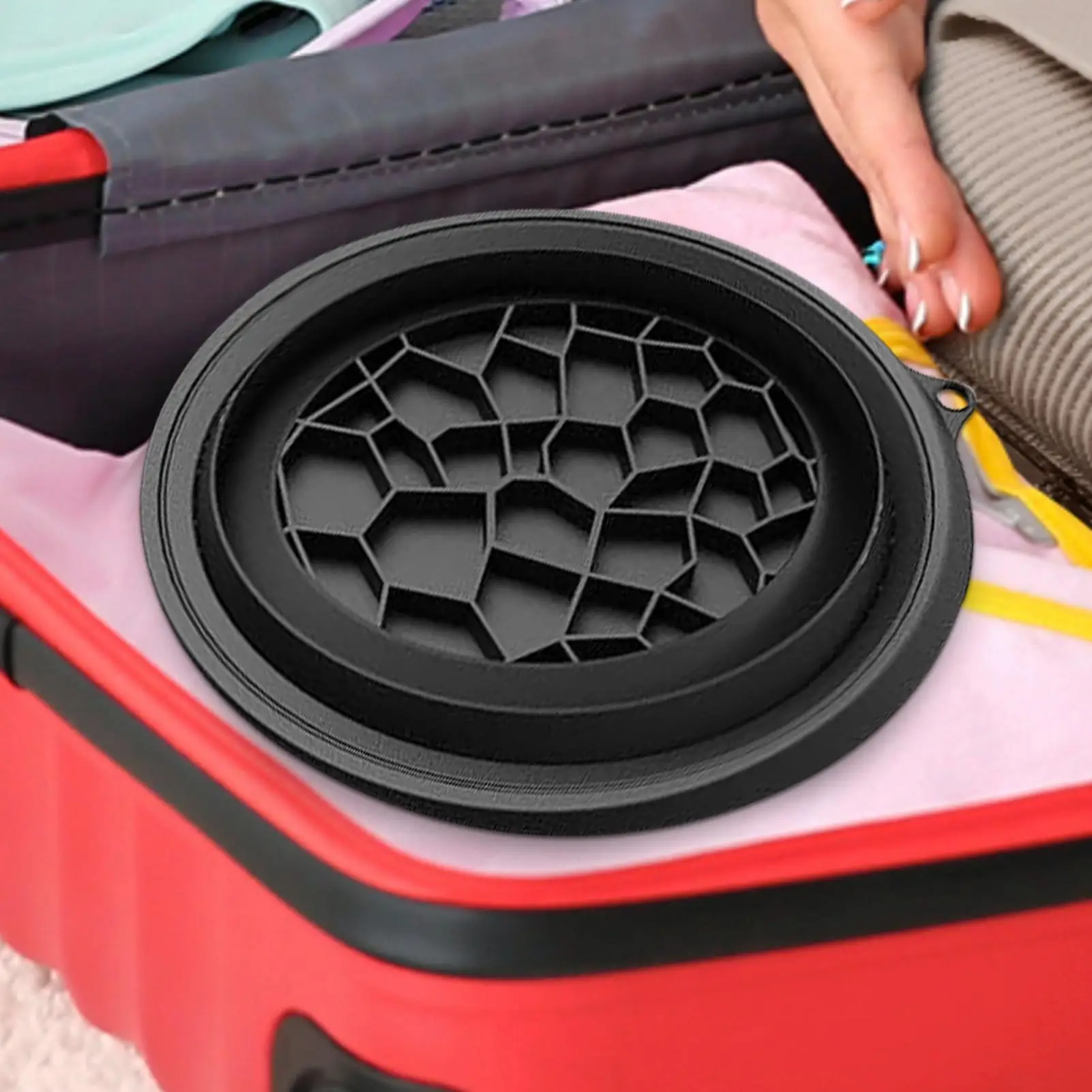 Face Ice Bath Bowl Silicone Foldable Cooling Washing Face Basin With Build In Cube Tray For Facial Roller Skin Care Spa Icebath