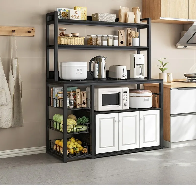 Sideboard, kitchen shelf, floor-to-ceiling microwave oven, locker, cupboard, household storage cabinet