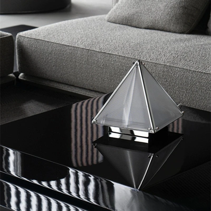 

Art Decoration Table Lamp Modern Simple Creative Living Room Study Model Room Glass Lamp