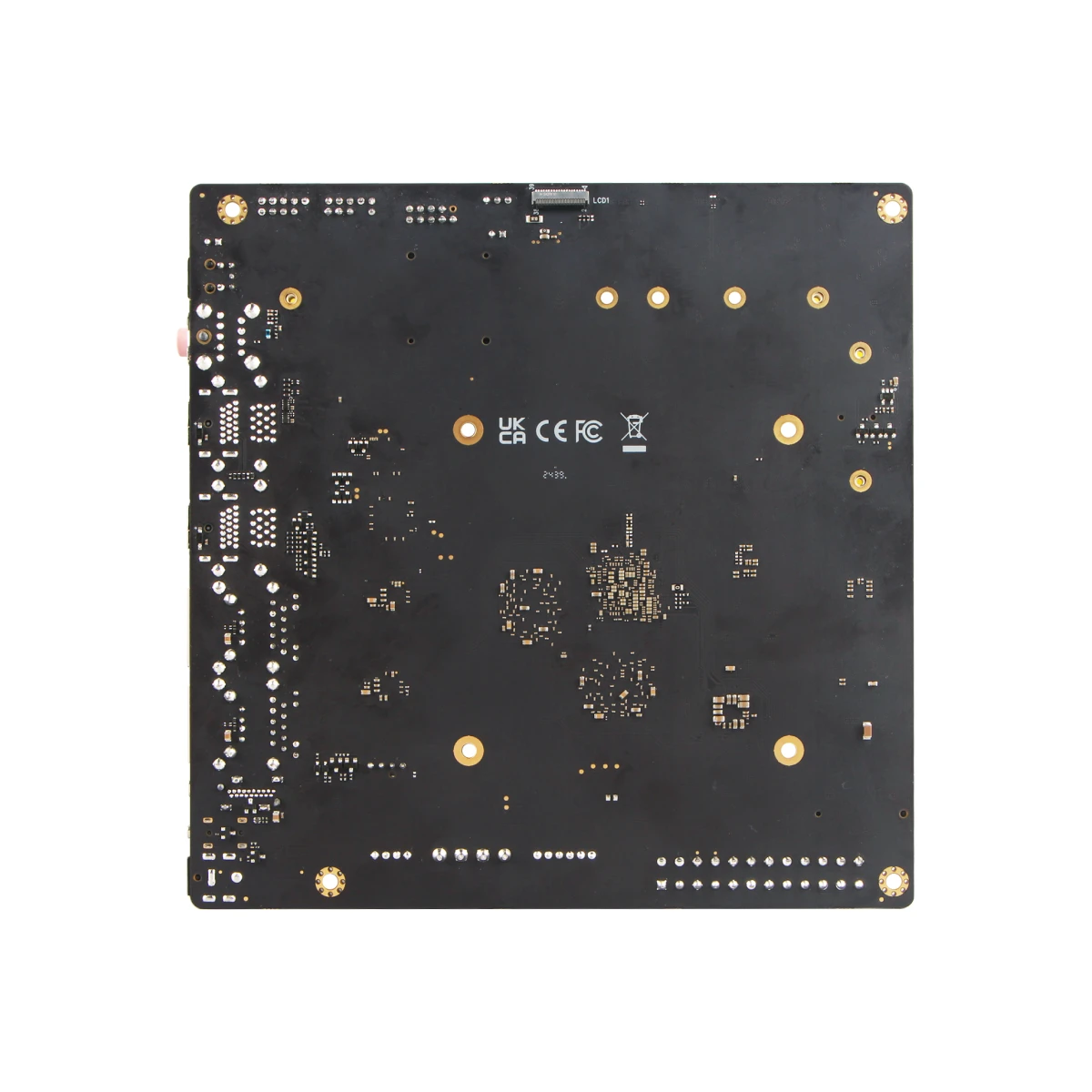 Radxa ROCK 5 ITX +, CPU RK3588 de 8 núcleos, placa-mãe Mini-ITX, RAM LPDDR5, 8K HDMI e conector de chave M.2 M duplo