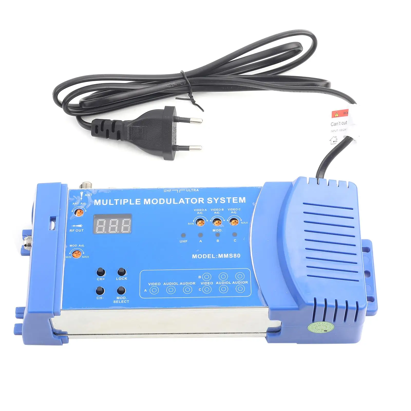 

MMS80 Home Modulator: Aluminium Alloy Multiple Modulation System (EU Plug)