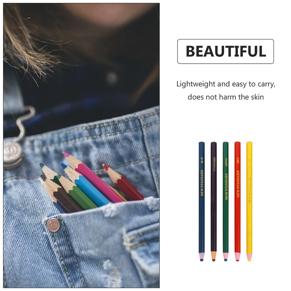 

20Pcs Peel-Off Wax Pencil Multi-Function Marker Pens for Fabric Ceramics Glass Drawing Supply