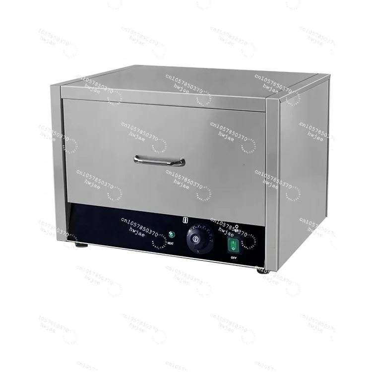 Stainless Steel Hot Dog Burger Bun Steam Warmer Machine