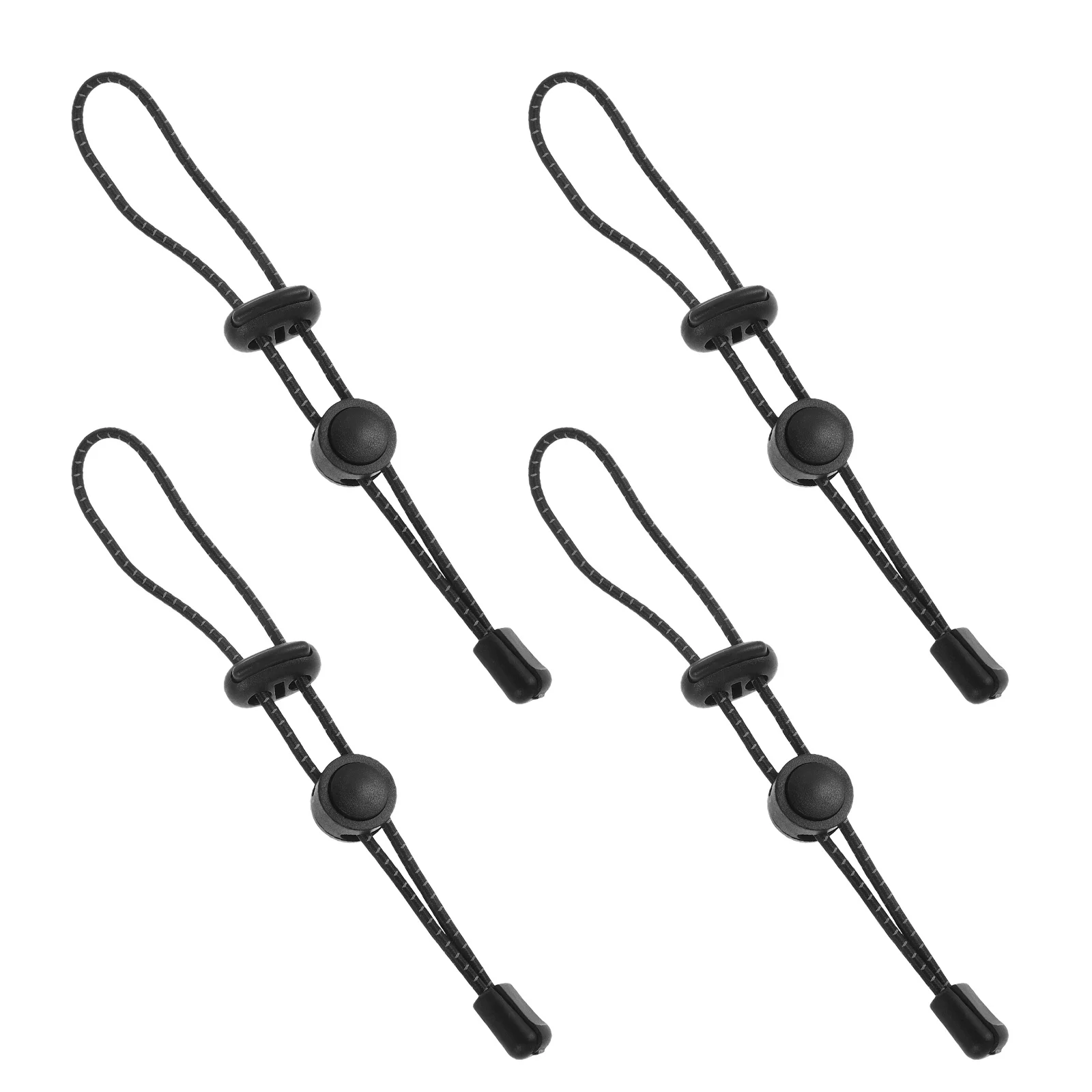 

4pcs Adjustable Elastic Rope Lanyard Hiking Pole Holder Bungee Straps Trekking Accessories Outdoor Gear Organizer
