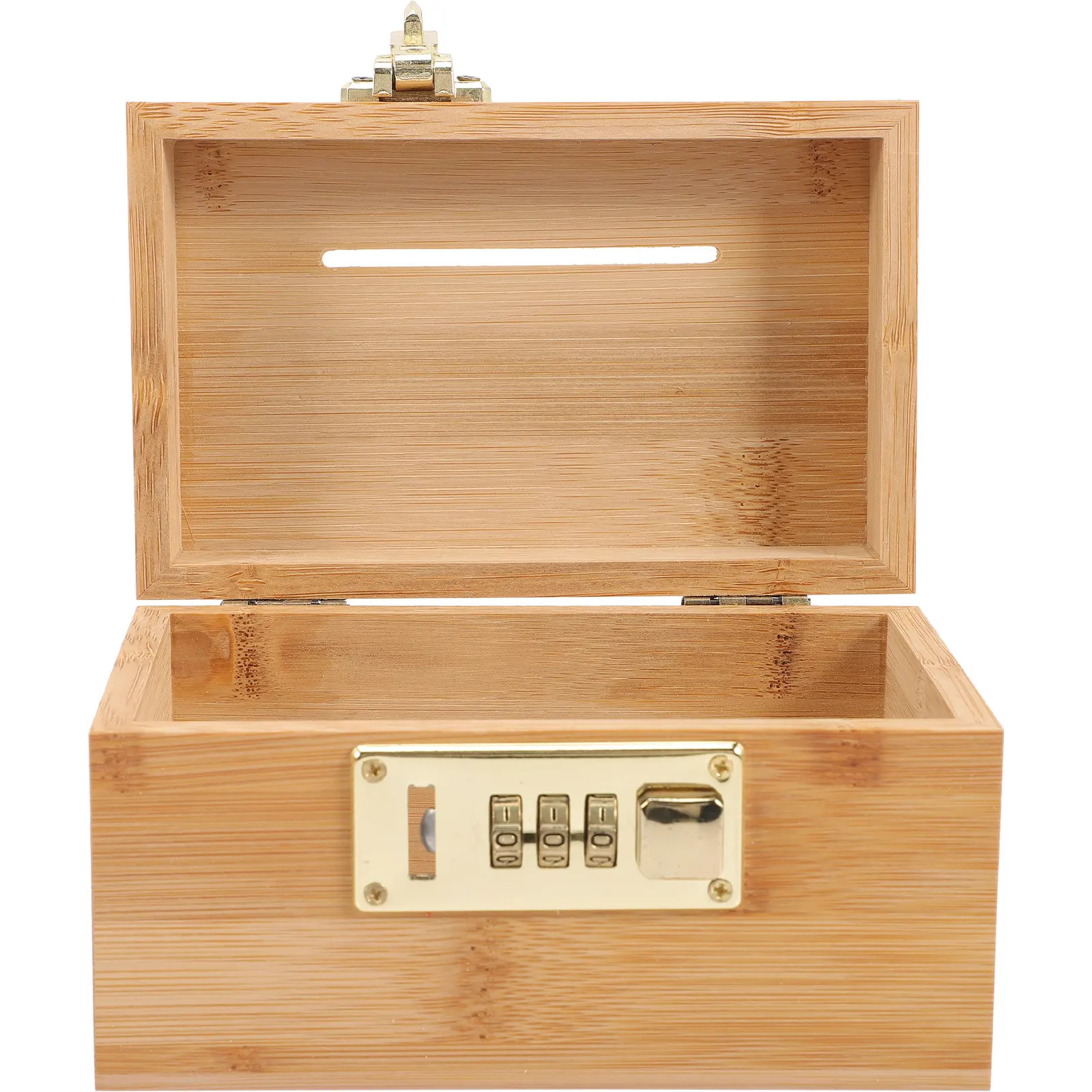 

Vintage Bamboo Treasure Chest Decorative Storage Box Coin Bank Retro Jewelry Organizer Pirate Trinket Case Retro Trinket Case