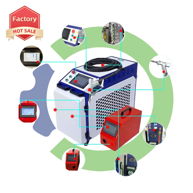 HotCNC LY Spot Welding Machine Metal Welding Machine Aluminum and Stainless Steel Laser Welding Machine Laser