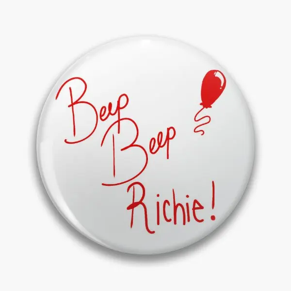 Мягкая булавка для пуговиц Beep Richie, креативная булавка для лацкана, воротник, ювелирное изделие, подарок, милая забавная декоративная брошь для влюбленных, Женский металлический мультяшный значок
