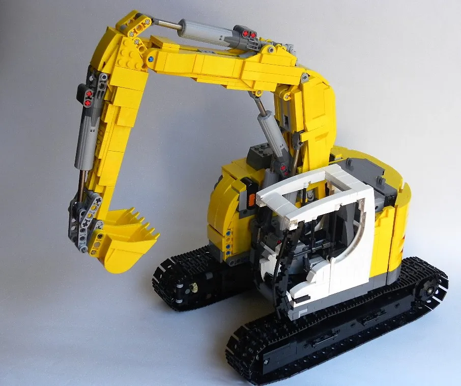 Moc-10394 Liebherr 926 excavator Boy Gift splicing building block technology assembly