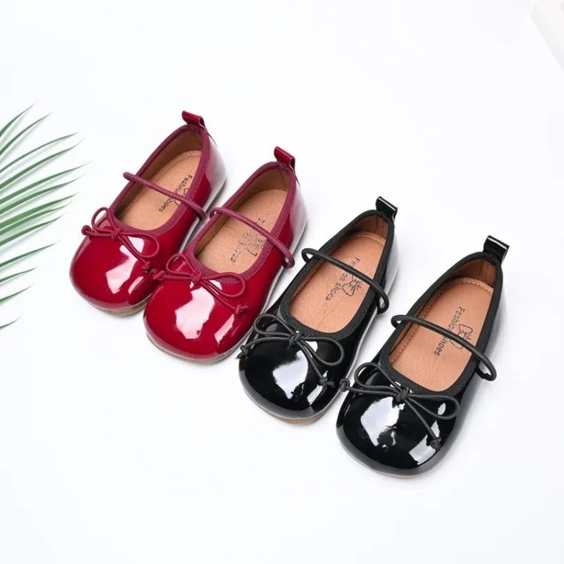 Children Flats Spring Summer Autumn Kids Shoes Girls Oxfords School Gold Silver Toddler Soft Pu Leather Shoes For Girl