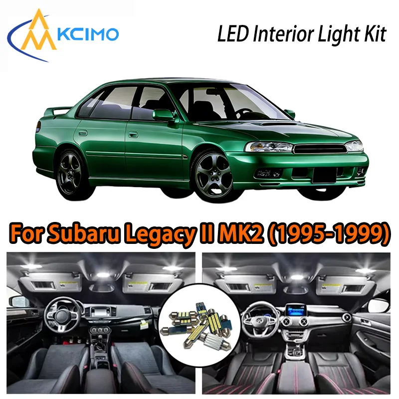 

KCIMO For Subaru Legacy II MK2 (1995-1999) Premium LED Interior Kit - 2 Colors , Quick Installation, Long-Lasting
