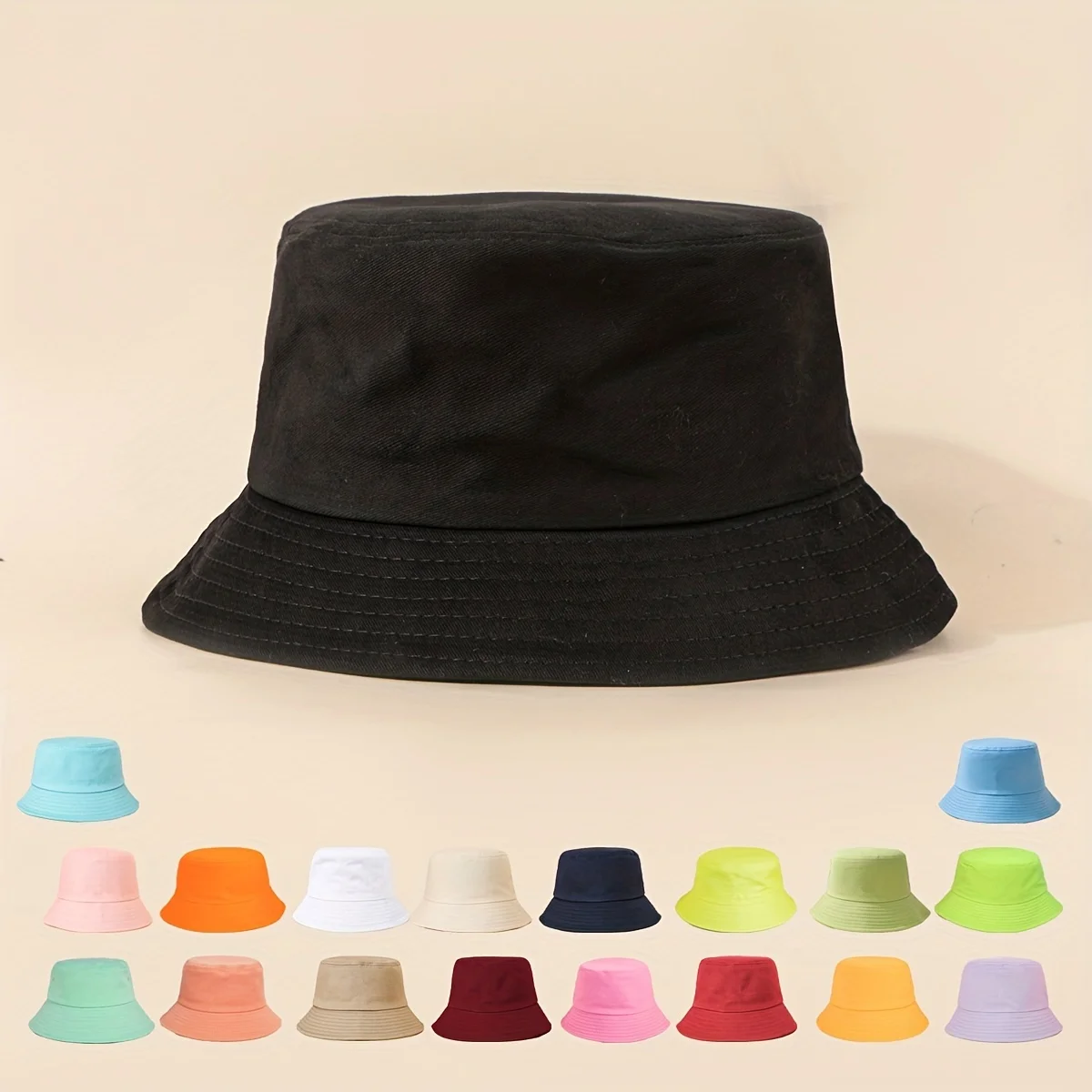 

[Y2K Fisherman Hat] Stylish Unisex Fisherman Hat | Y2K Solid Color Casual Outdoor