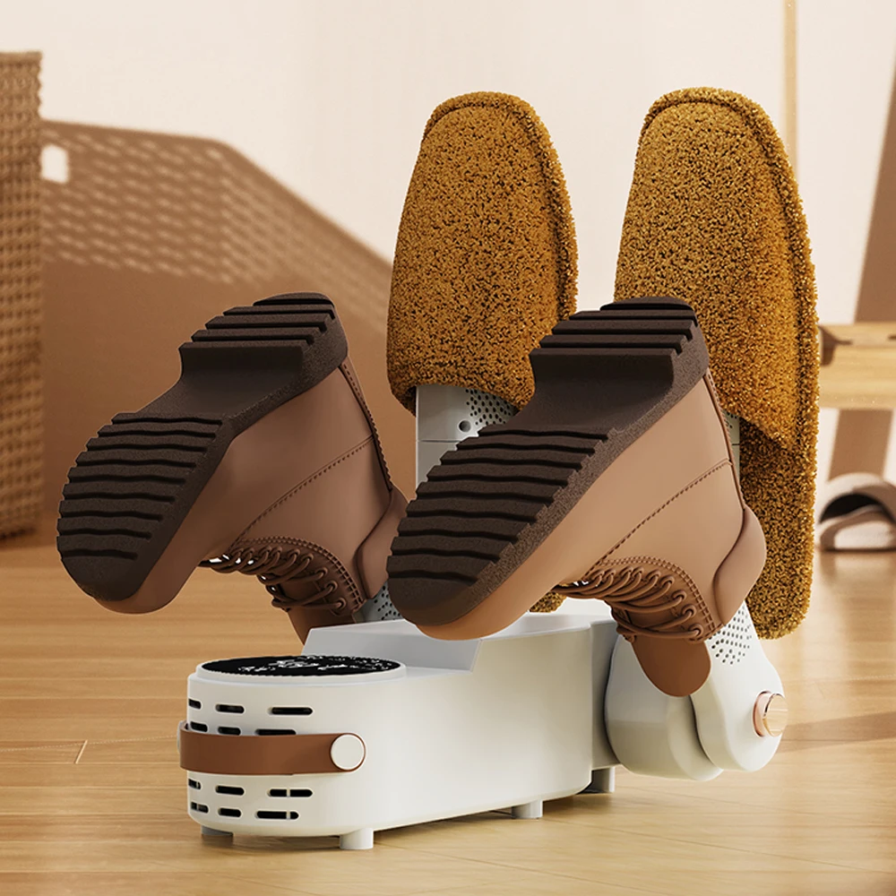 المحمولة طوي مزدوجة الذراع مجفف الأحذية إزالة الروائح الكريهة تعقيم نوع مجفف للأحذية الأجهزة المنزلية سخان الأحذية مجفف الحرارة