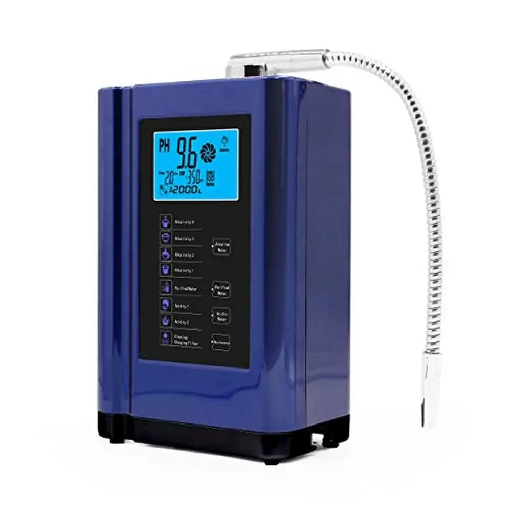 Ionized Alkaline Water Purifier Machine Detoxify & Hydrate Remove Odors & Harmful Substances Smart Technology LCD Display