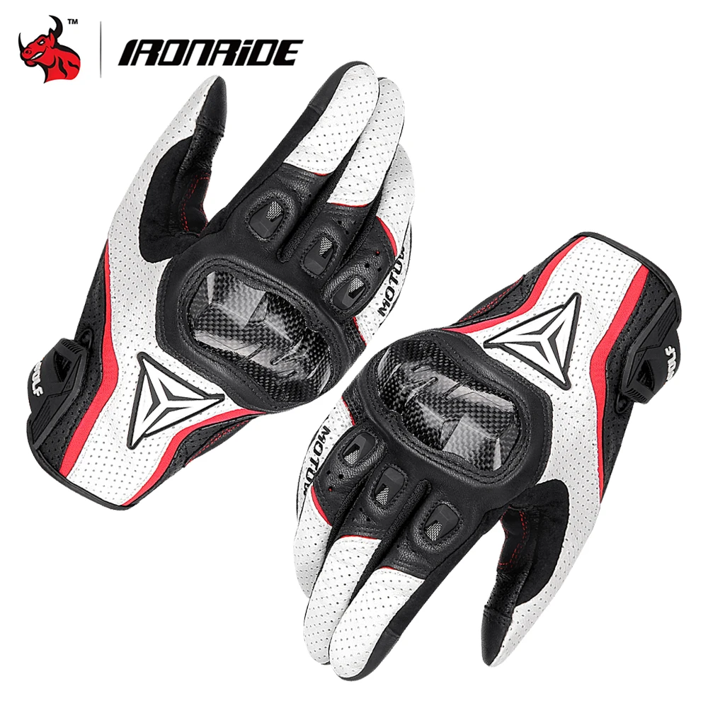 Men's Motorcycle Gloves Anti Fall And Anti Scratch Touch Screen Riding Gloves Breathable And Anti Slip Off-road Riding Equipment