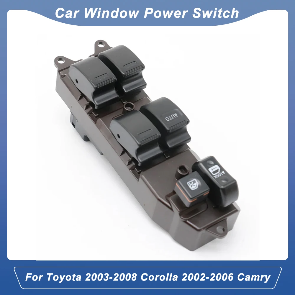 

84820-0K021 Lifter Car Window Power Switch For Toyota 2003-2008 Corolla 2002-2006 Camry 84820-0K021