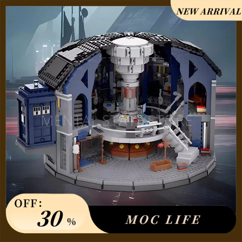 

[3487 шт.] индивидуальный набор креативных строительных блоков MOC Doctor Who STEM, развивающие игрушки, комплект строительной модели «сделай сам», подарки на день рождения
