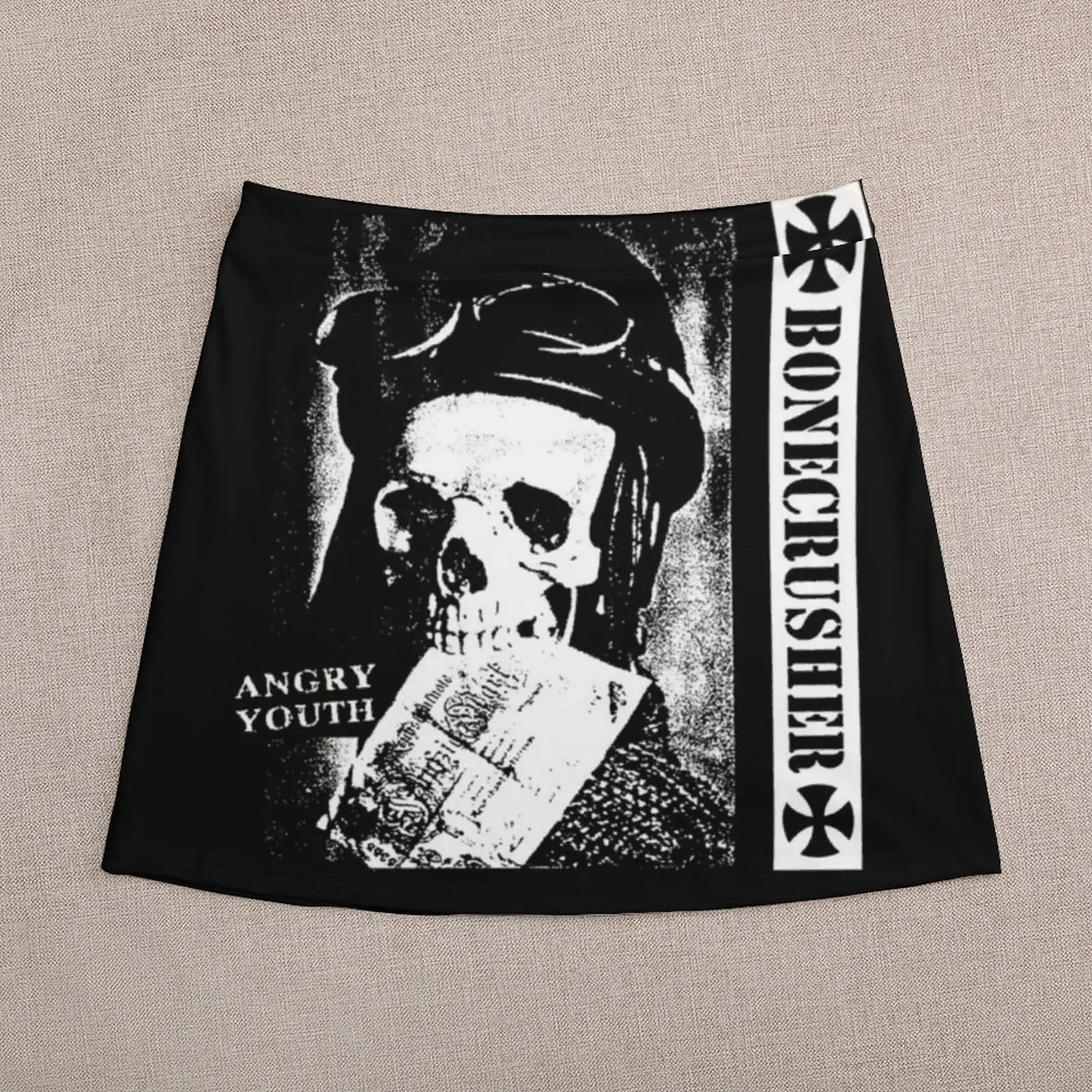 Bonecrusher Angry Youth Mini Skirt extreme mini dress Korean skirts clothes for women sexy skirt Mini Skirt