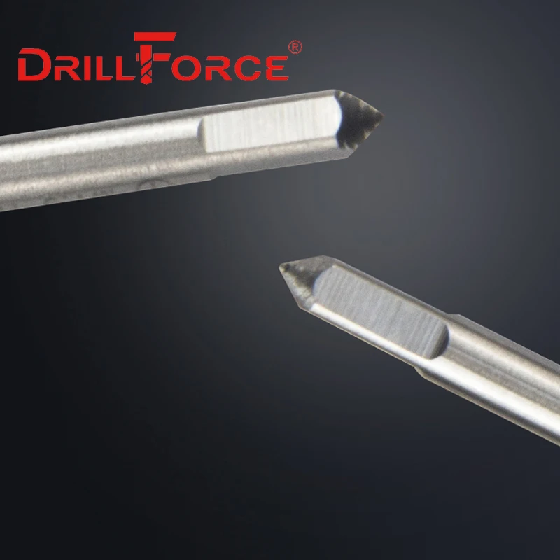 Drillforce-broca de grifo de rosca de tornillo de cobalto, vástago de 3mm, Mini HSSCO M35, máquina de M0.8-M1.9 de flauta recta, herramienta para acero inoxidable