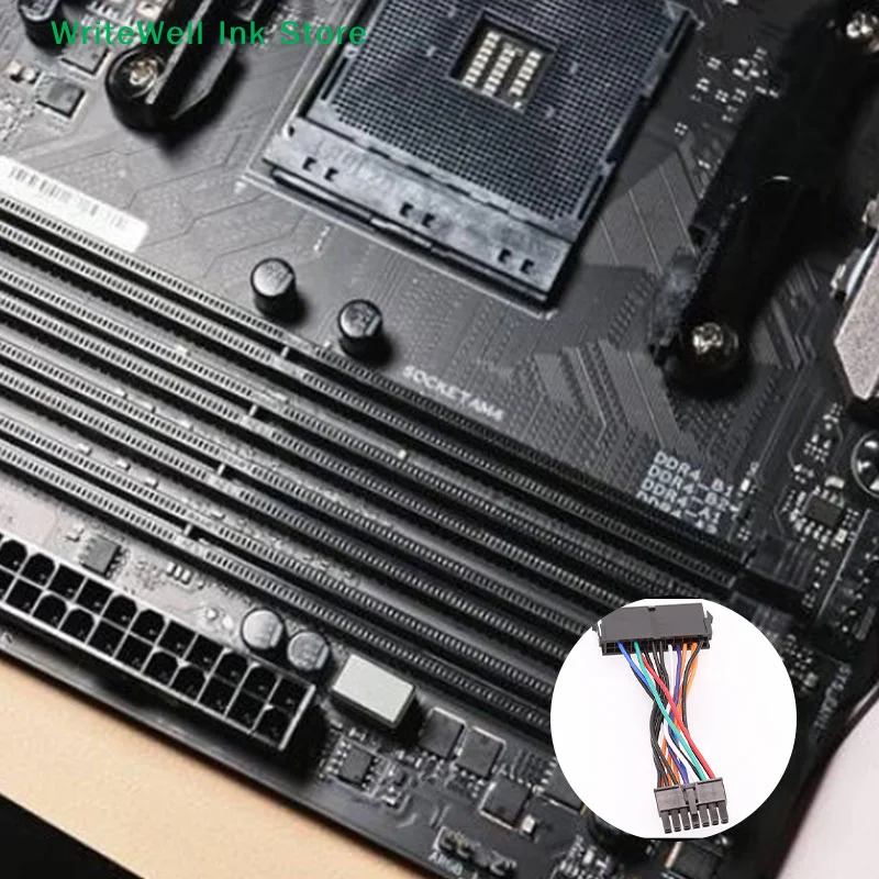 [FOA]24 Pin to 14 Pin Convert PSU Main Power Supply ATX Adapter Cable for IBM[FOA]
