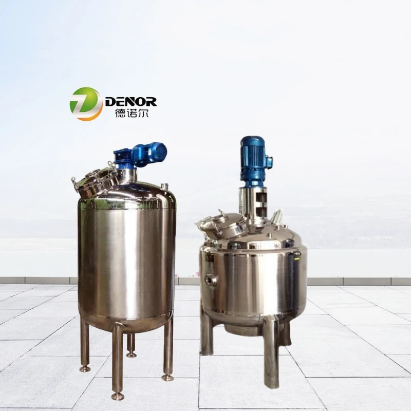 200L-2000L Stainless Steel Mixing Tank Electric Steam Heating Agitator For Emulsifying Homogenizer Coating For Chemical
