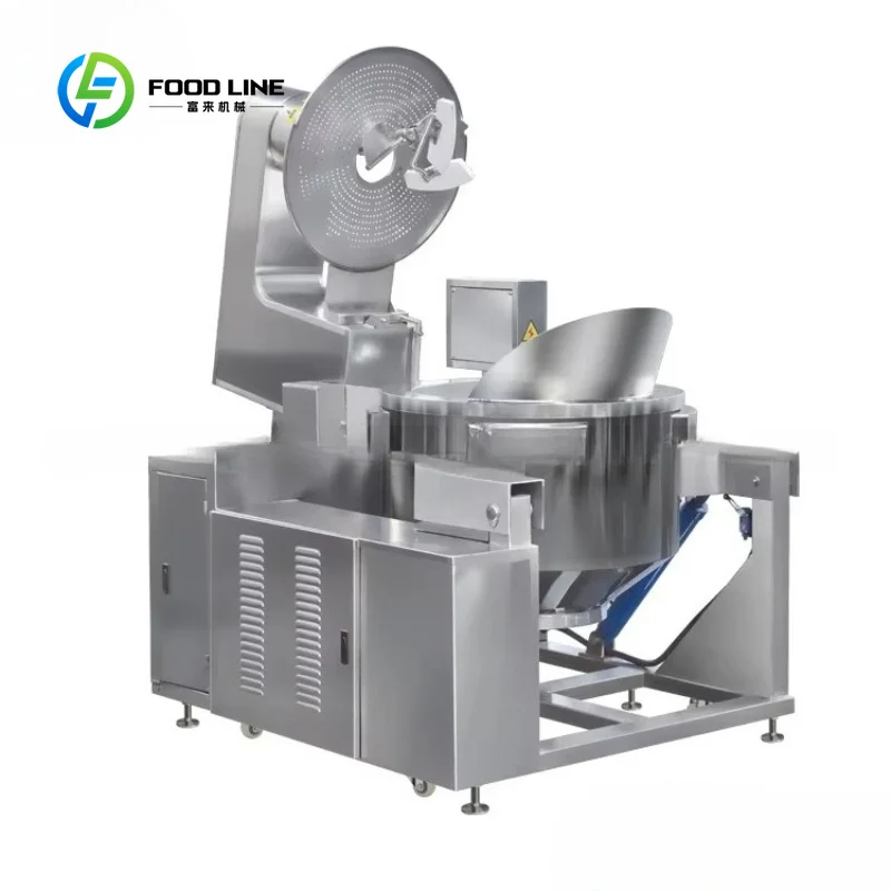 Customized Industrial Popcorn Manufacturing Machine, Automatic Caramel Popcorn Maker for Large-Scale Snack Production Line