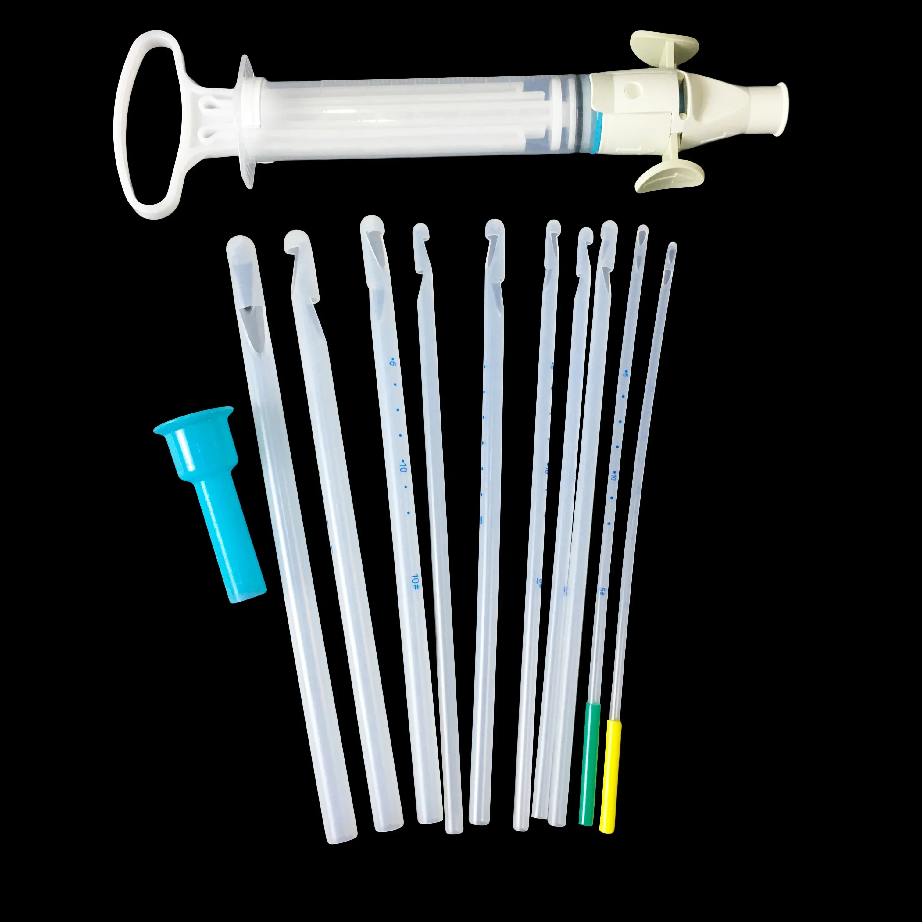 Medicals Consumables Mva Disposables Aspirations Abortions Kit Double Valve Manuals Vacuums Aspirators For Gynecologys /Hotsales