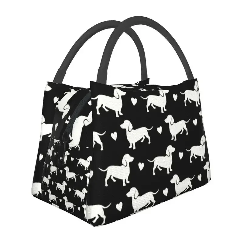 

Sausage Wiener Badger Dogs Resuable Lunch Box for The Dachshund Cooler Thermal Food Insulated Lunch Bag Travel Pinic Container