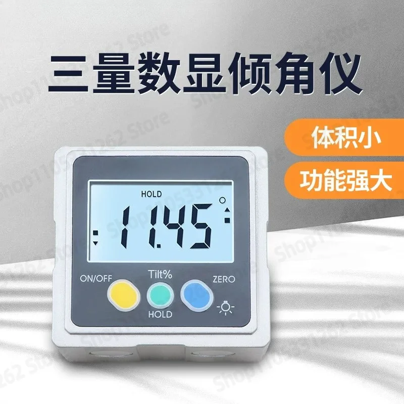 

High Precision Digital Inclinometer Magnetic Electronic Angle Gauge Level Meter