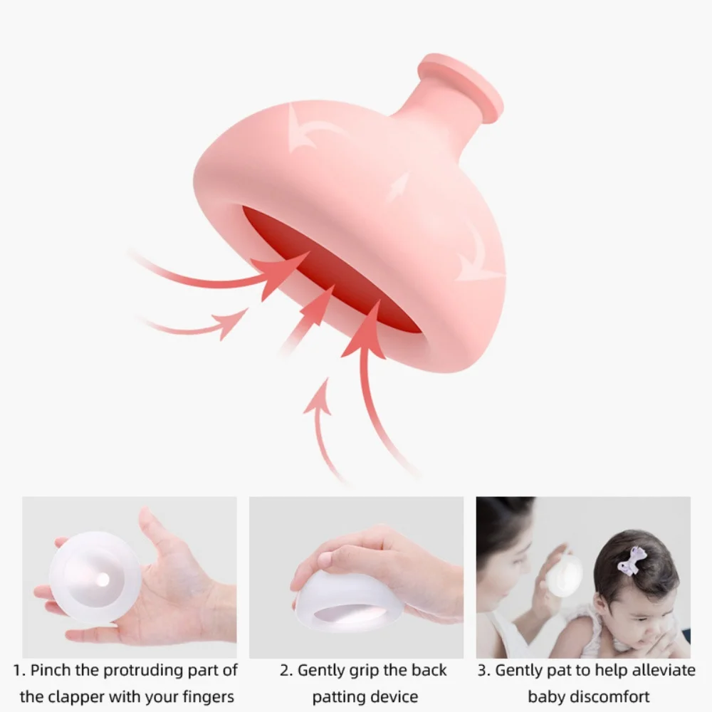 Silicone Pressure Drum Massage Sputum Remover Cup Adults Child Burping Old Man Patting Phlegm Patting Back Chest Percussion Cup