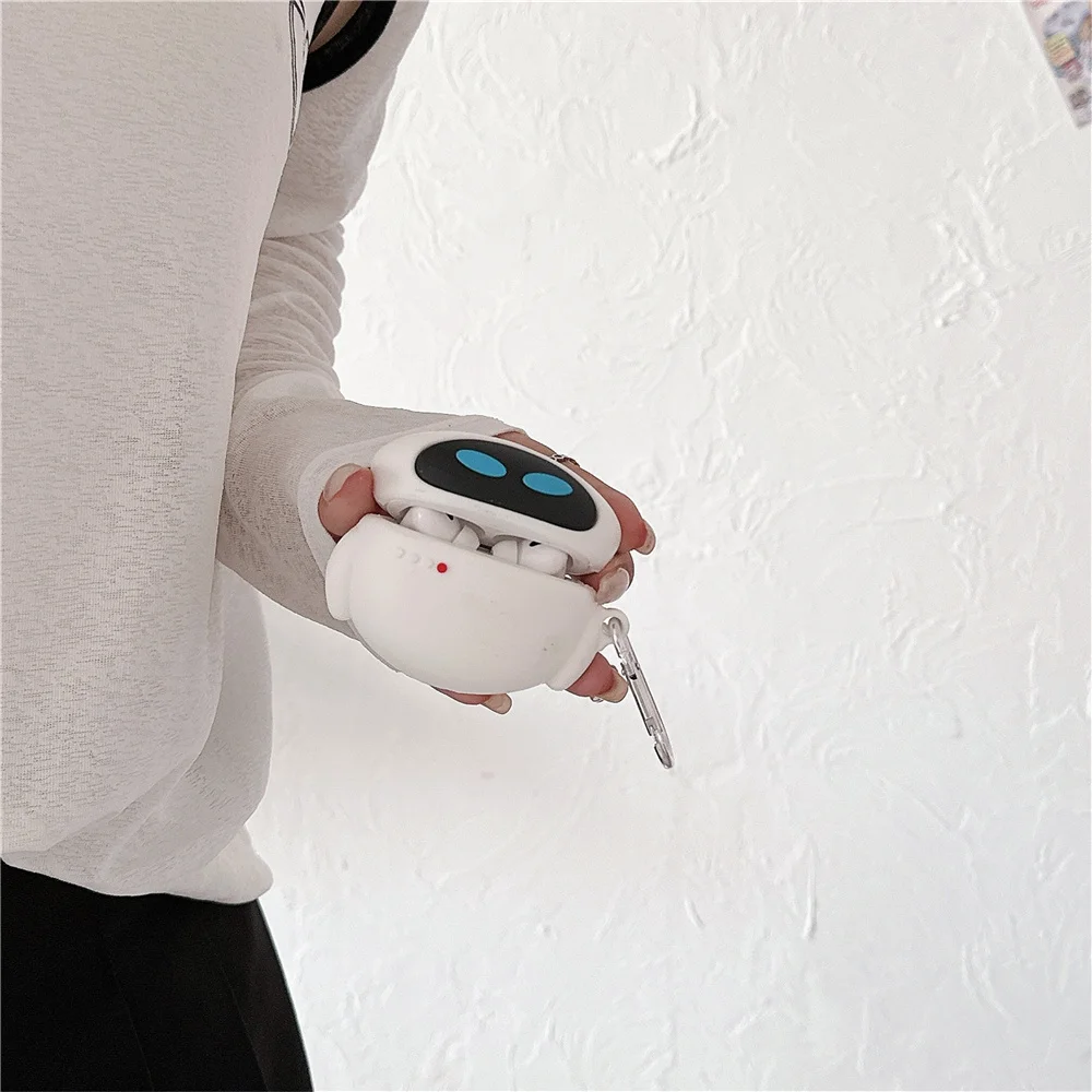 جراب سماعة أذن روبوت ثلاثي الأبعاد لسماعات Airpods ، غطاء طراز سمكة ذهبي لسماعات Airpods Pro 1 ، 2 ، 3 Pro ، Airpods Pro2 ، ، توني ، تزيين كرتوني لطيف ، هدية ، جديدة