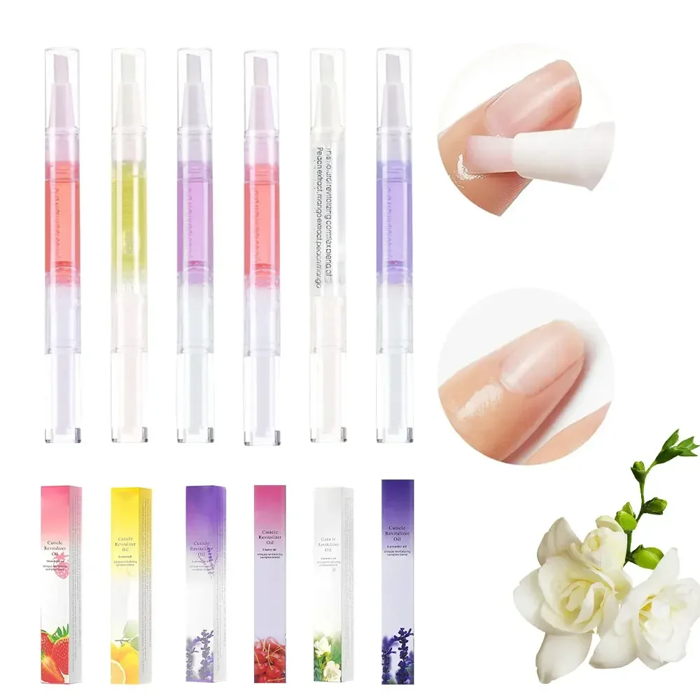 6/20/100pcs Nail Nutrition Oil Pen Nail Treatment Cuticle Revitalizer Oil Nail Polish Strengthener Moisturizer Care Nourishment