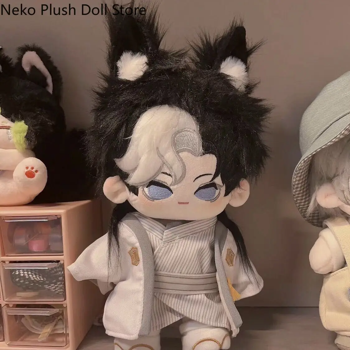 

Identity V Joseph Desaulniers Game 20cm Cute Soft Plush Stuffed Doll Body Cosplay Cartoon Dress Up Toy Figures Dolls Gift