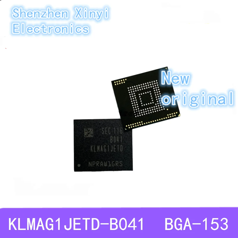 Brand new and original  KLMAG1JETD-B041 KLMAG1JETD B041 16GB memory granular IC  BGA-153