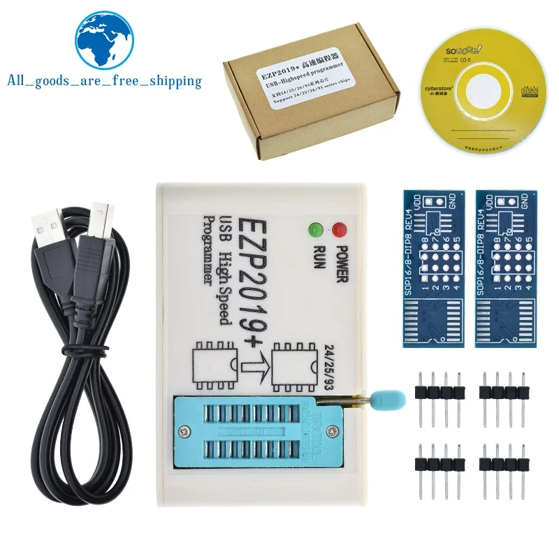 

Factory Original EZP2019 High Speed Programmer Support 24 25 26 93 EEPROM 25 flash bios chip