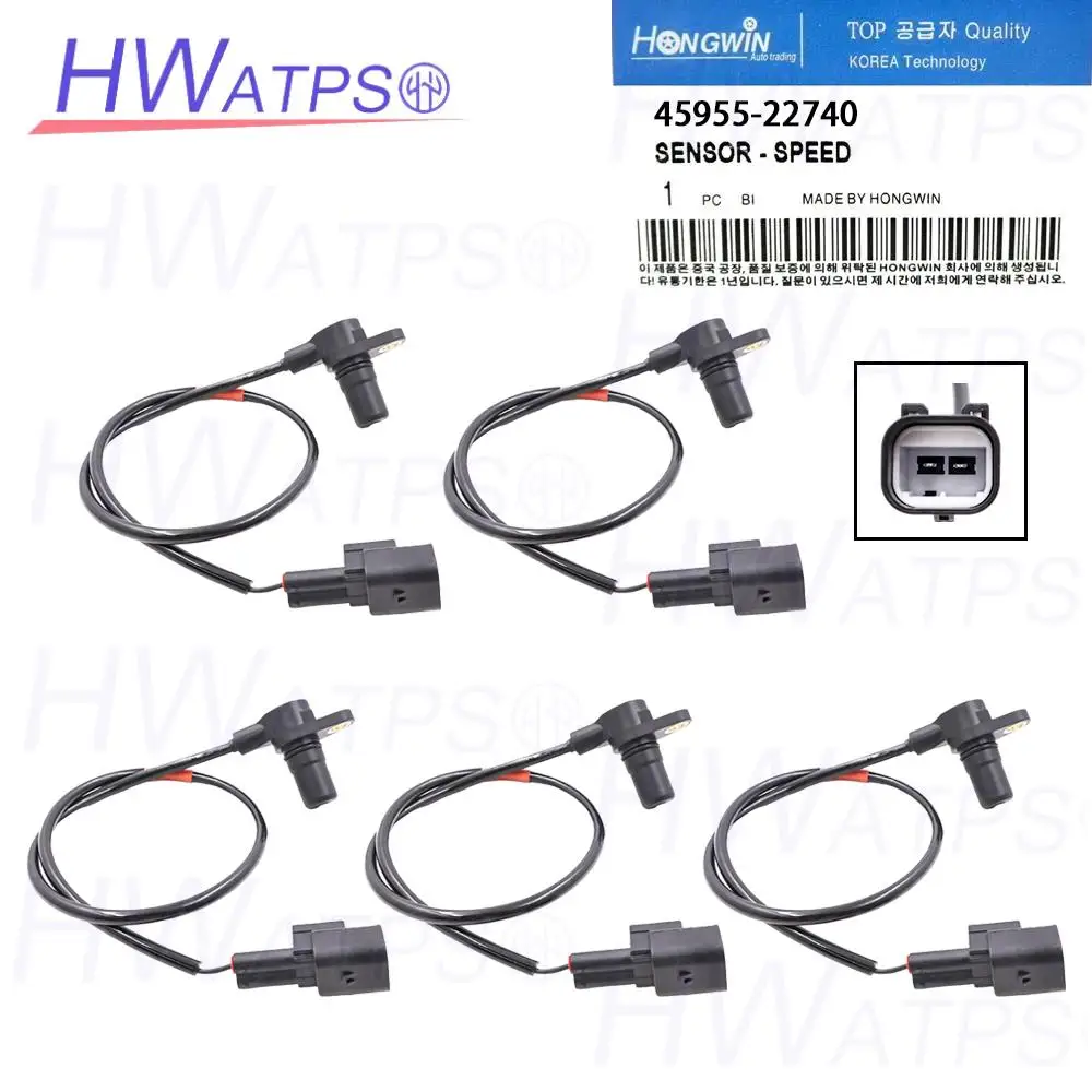 

1/3/5pcs 45955-22740 Transmission Speed Sensor 4595522745 4595522746 For Hyundai Accent 2006-11 Kia Rio 2010-11 Kia Rio5 2010-11
