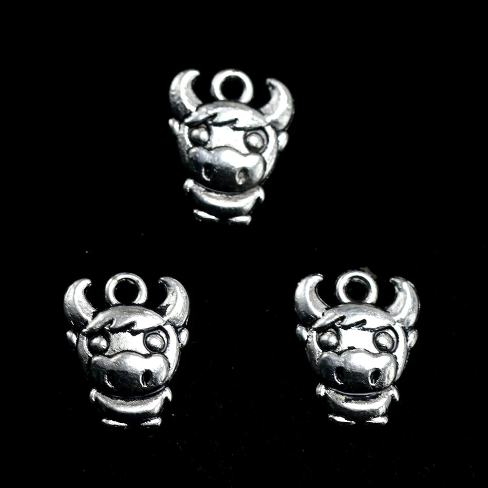 

50pcs Zodiac Necklace Accessories Alloy Pendants DIY Charms Jewelry Making Supplies Craft Projects Decorative Pieces