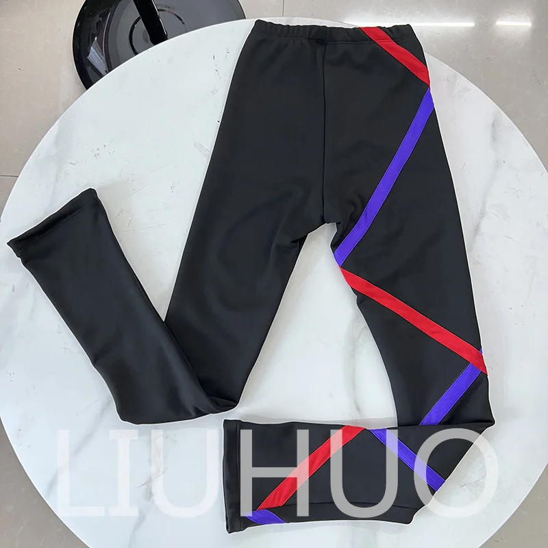 LIUHUO-Veste et Pantalon de Patinage pour Fille, Tenue de dehors Imbibée