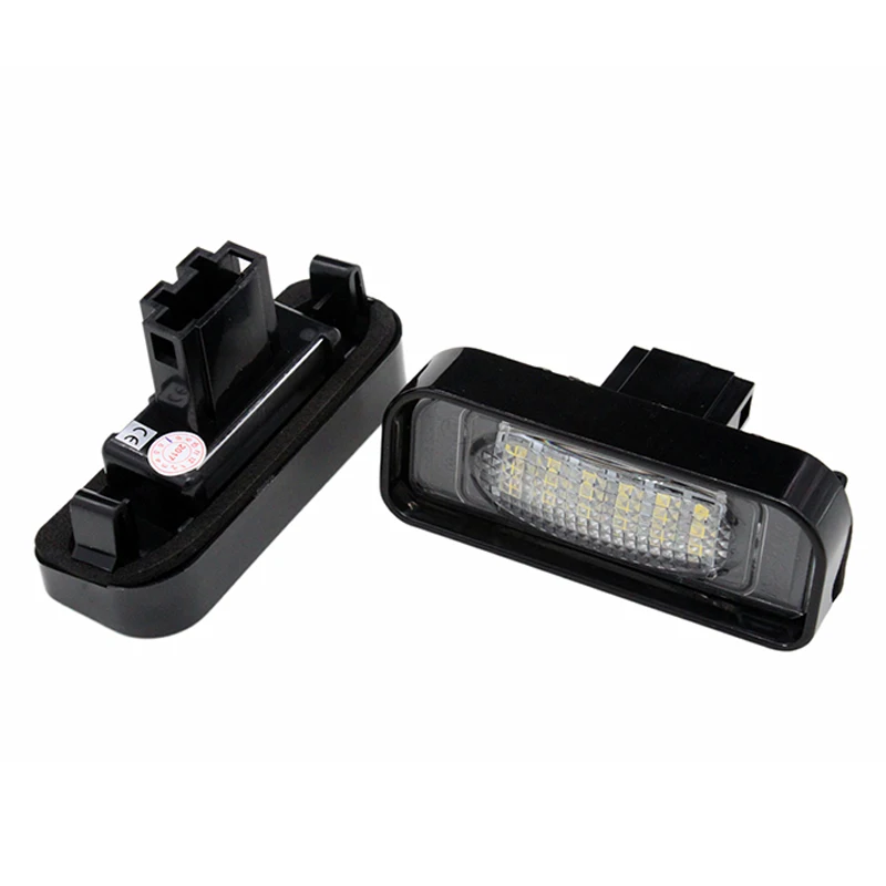 

2Pcs/set Car LED License Plate Number Light Built-in Canbus controller For Benz W220 1999-2005(S-class) W220 AMG